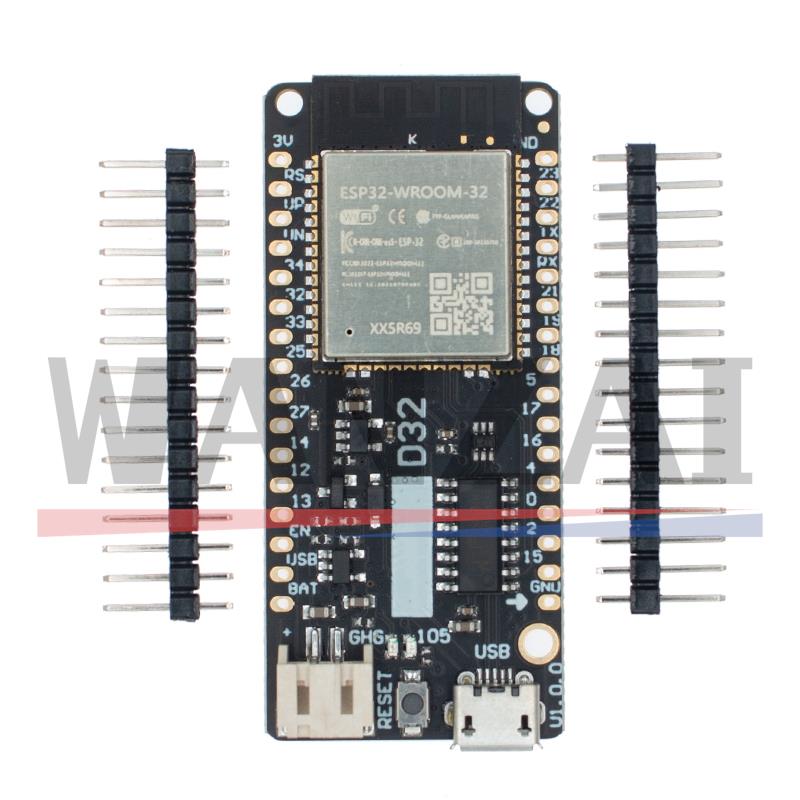 Lolin D32 - LOLIN D32 V1.0.0 - placa wi-fi