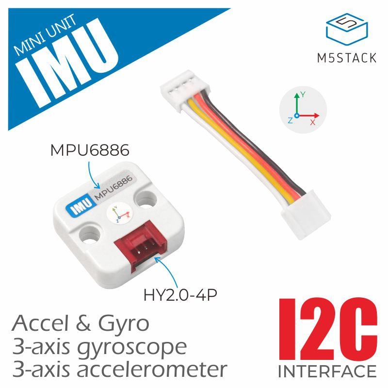 Unidade IMU oficial de 6 eixos - M5Stack avaliação e preço