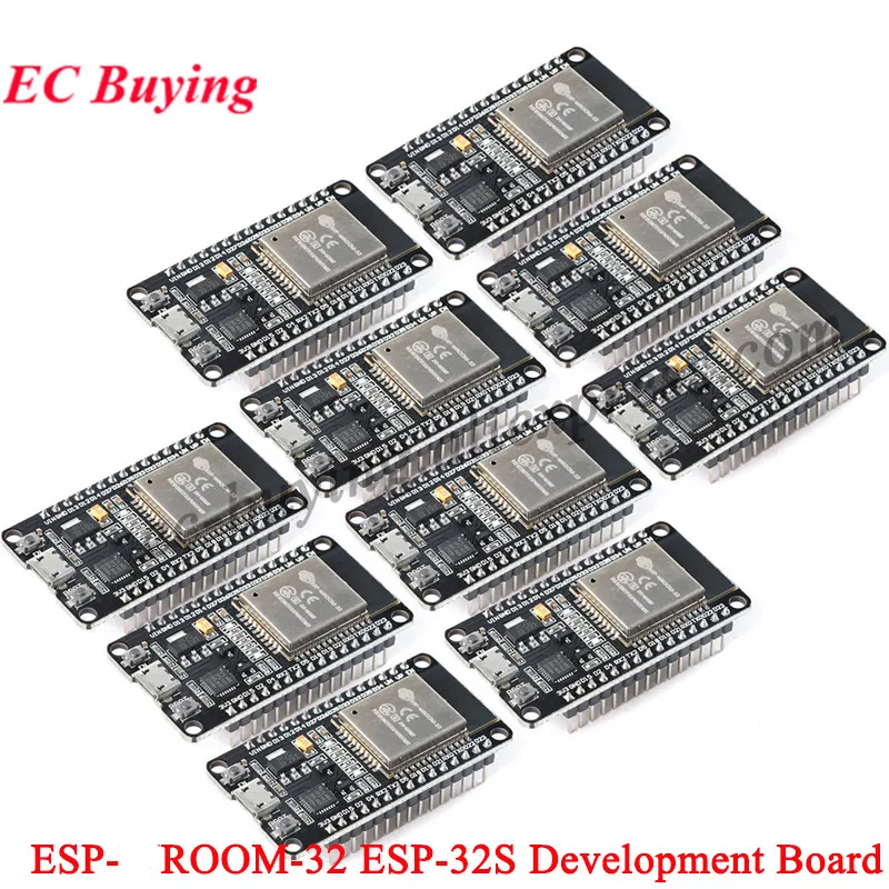 10 pces/1pc ESP32-WROOM-32 ESP - Nodemcu 32S avaliação e preço