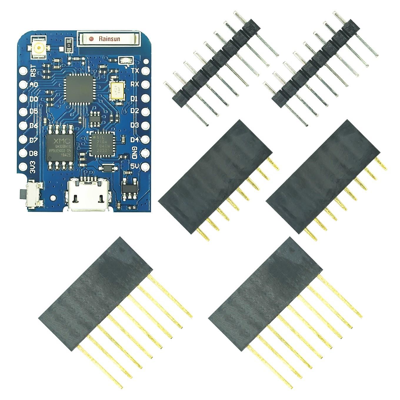 Para WEMOS D1 Mini Pro, conect - D1 Mini Pro avaliação e preço