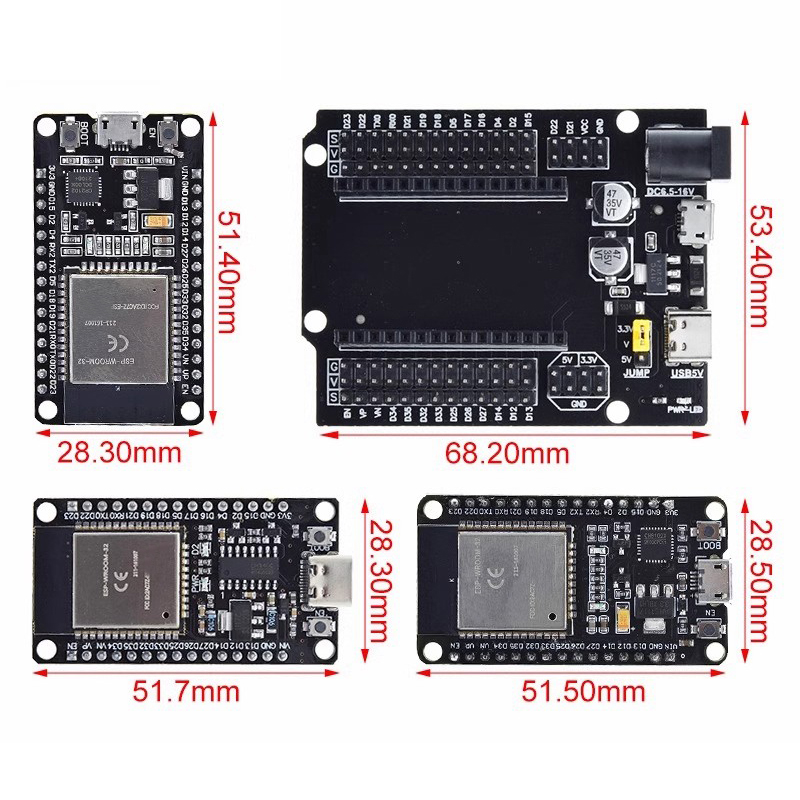 Placa de desenvolvimento esp32 - Nodemcu 32S avaliação e preço