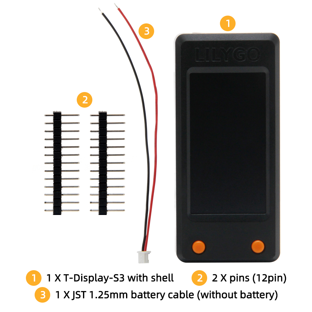 TTGO T-Display-S3 1.9 polegada - Ttgo Tdisplay avaliação e preço
